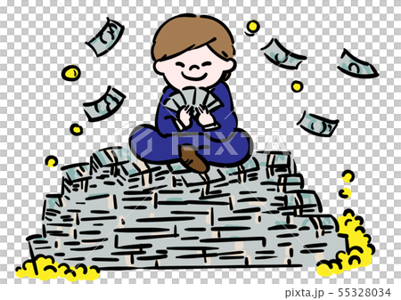 大金持ち＿ビジネスマン 55328034