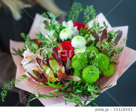 nice bouquet in the hands nice bouquet in the hands 55328503