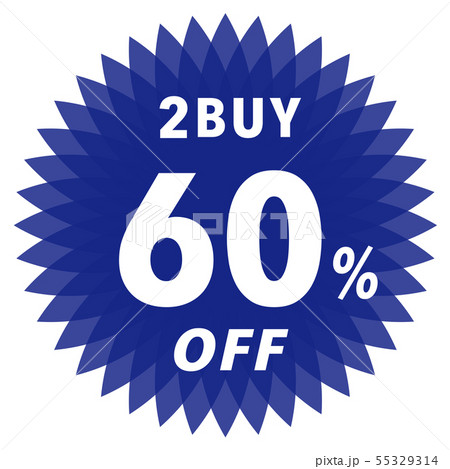 2BUY 60%OFF ラベル 55329314