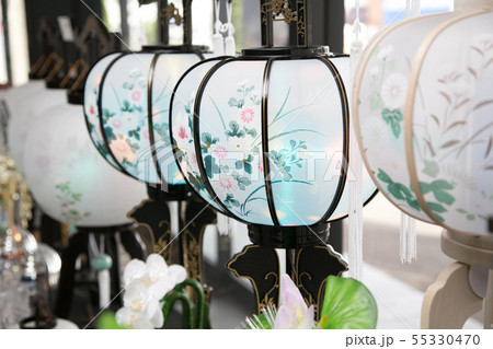 弔電　お盆　葬式のイメージ 55330470