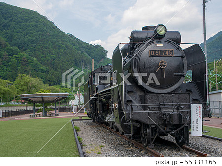 JR水上駅　転車台広場　 D51　群馬県みなかみ町　 55331165