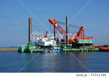 浚渫船 55331386