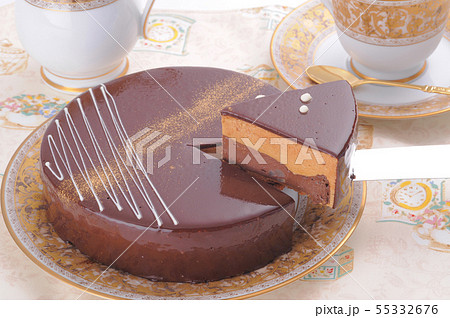 チョコレートケーキ　ティータイム 55332676