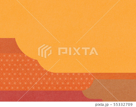 背景-和-和風-和柄-和紙-秋-雲 55332709