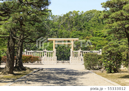 大阪・履中天皇陵古墳（上石津ミサンザイ古墳）・世界遺産 55333012