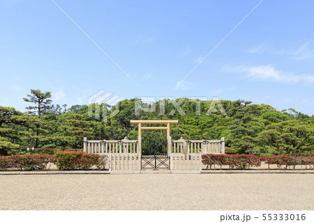大阪・履中天皇陵古墳（上石津ミサンザイ古墳）・世界遺産 55333016