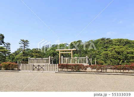 大阪・履中天皇陵古墳（上石津ミサンザイ古墳）・世界遺産 55333039