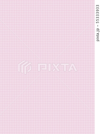 ピンクの方眼紙のイラスト素材