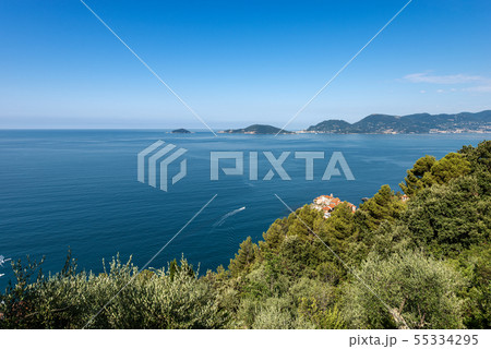 Gulf of La Spezia and Tellaro village - Italy 55334295