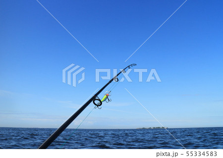 fishing on the sea 55334583