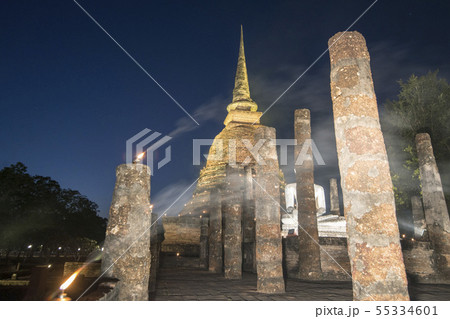 ASIA THAILAND SUKHOTHAI WAT SA SI TEMPLE 55334601
