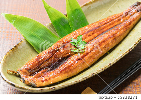 国産うなぎの蒲焼き 55338271