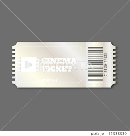 Silver cinema ticket  55338330