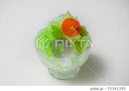 かき氷 japanese type of epidemic shaved ice かき氷 japanese type of epidemic shaved ice 55341393