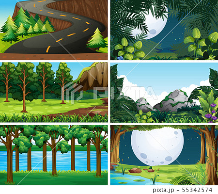 Empty, blank landscape nature scenes Empty, blank landscape nature scenes 55342574