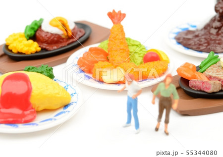 食べ物と女性 食べ物と女性 55344080