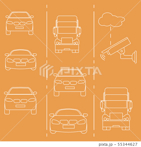 Security camera and traffic 55344627