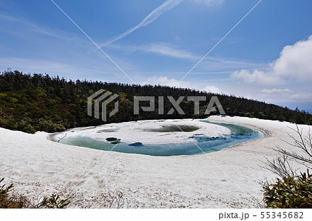 【秋田県】八幡平 ドラゴンアイ （鏡沼）開眼後（他バリエーション有。コメント欄をご覧下さい。） 55345682