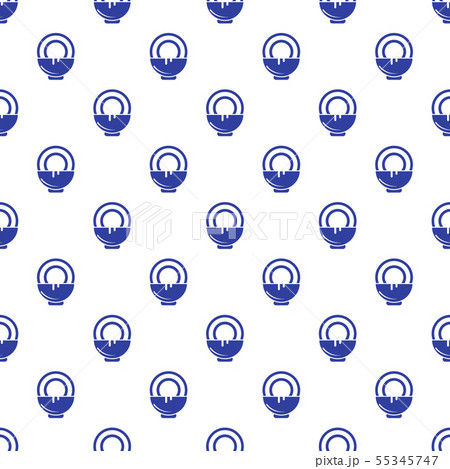 Pattern with coconut and milk for cosmetics 55345747