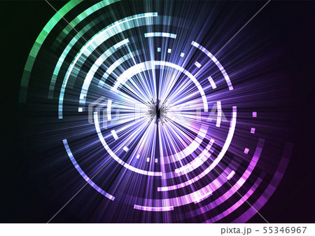 multicolor circle digital explode abstract multicolor circle digital explode abstract 55346967