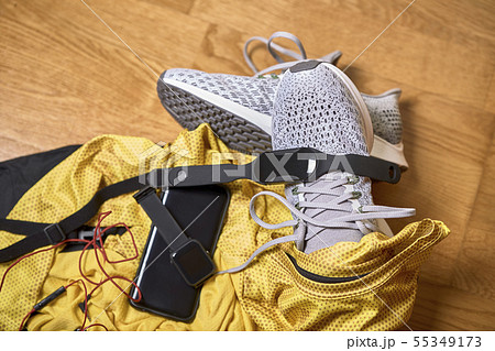 Running shoes and various accessories 55349173