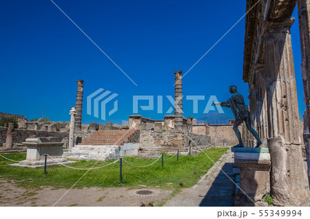 Ruins of Temple of Apollo in Pompeii Ruins of Temple of Apollo in Pompeii 55349994