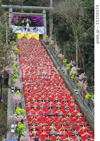 かつうらビッグひな祭り　千葉県勝浦市　遠見岬神社 55350374