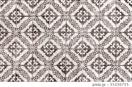 Background of vintage ceramic tiles Background of vintage ceramic tiles 55350755