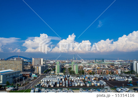 夏空と大阪 夏空と大阪 55354116