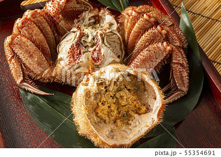 北海道の美味しい毛蟹料理 北海道の美味しい毛蟹料理 55354691