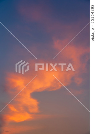夏の夕焼け 55354898