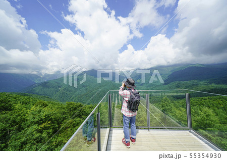 ハクバ　マウンテンハーバー、テラスから写真を撮る 55354930