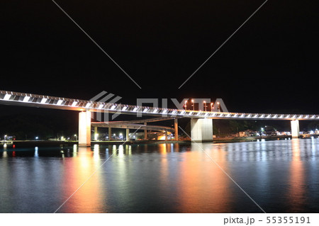 夜のハイヤ大橋～天草　牛深市～ 55355191
