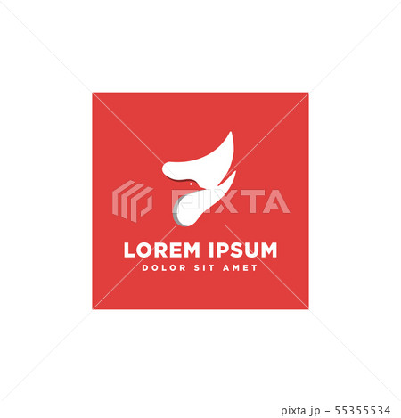 Birds, Dove, Pigeon, Logo template vector Birds, Dove, Pigeon, Logo template vector 55355534