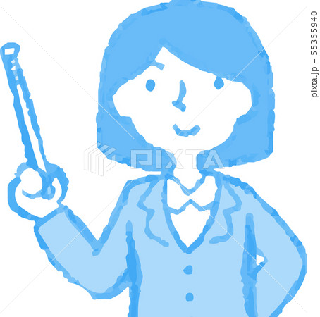 女性 ビジネスウーマン OL 上半身 ポーズ 表情 セミロング イラスト 女性 ビジネスウーマン OL 上半身 ポーズ 表情 セミロング イラスト 55355940