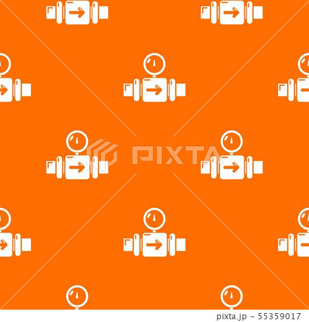 Pressure sensor pattern vector orange 55359017