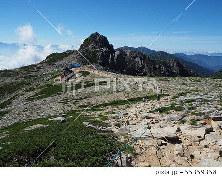 中岳から見た宝剣岳 55359358