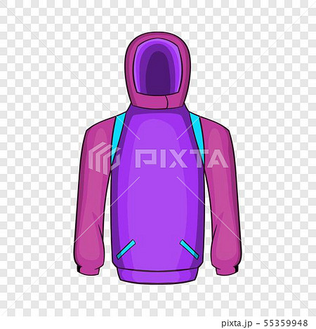 Snowboarder jacket icon, cartoon style Snowboarder jacket icon, cartoon style 55359948