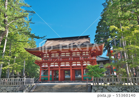 【高野山 壇上伽藍中門】和歌山県伊都郡高野町高野山 55360140