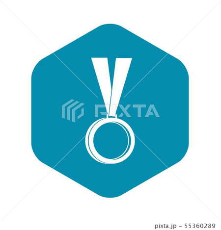 Medal icon, simple style Medal icon, simple style 55360289