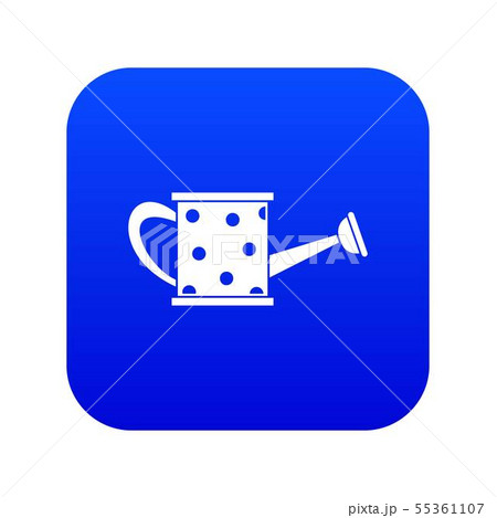 Watering can icon digital blue Watering can icon digital blue 55361107