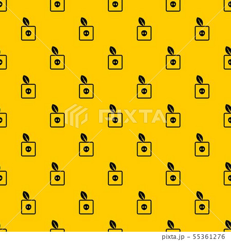 Square apple pattern vector Square apple pattern vector 55361276