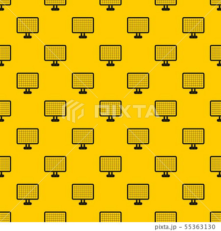 Computer monitor pattern vector 55363130