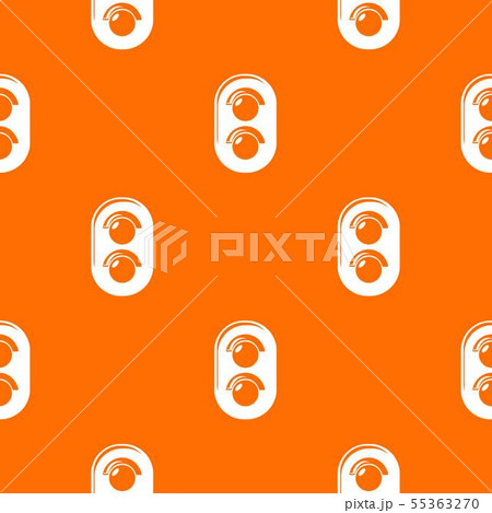 Traffic light railway pattern vector orange 55363270