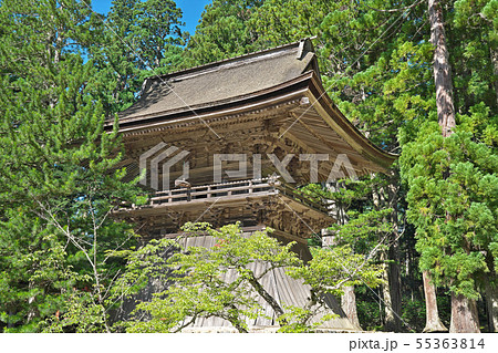 【高野山 壇上伽藍 鐘楼】和歌山県伊都郡高野町高野山 【高野山 壇上伽藍 鐘楼】和歌山県伊都郡高野町高野山 55363814