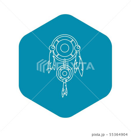 Dreamcatcher icon, outline style 55364904