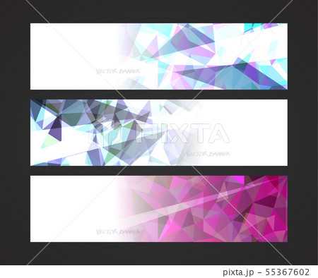 A set design of abstract modern vector banner A set design of abstract modern vector banner 55367602