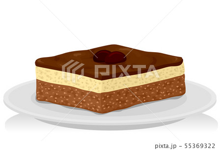 Canada Food Nanaimo Bar Illustration 55369322