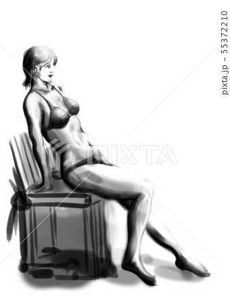 水着女性 55372210
