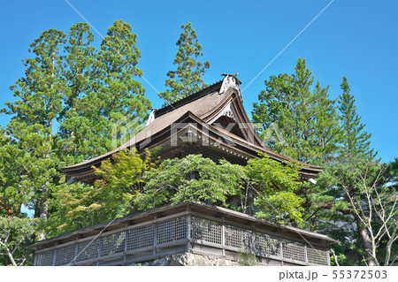 【高野山 六時の鐘】 和歌山県伊都郡高野町高野山 【高野山 六時の鐘】 和歌山県伊都郡高野町高野山 55372503